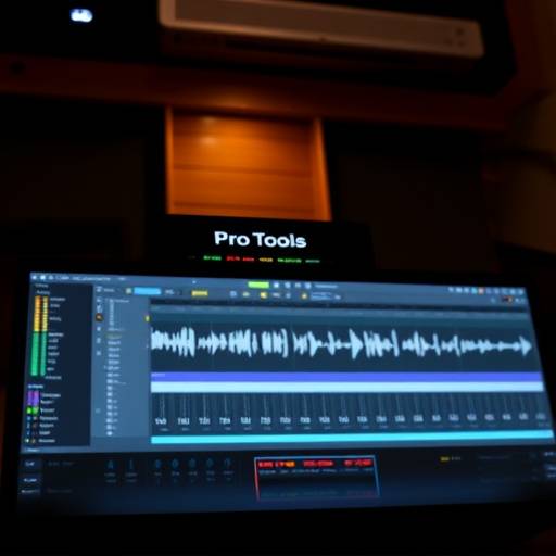 Screenshot of Pro Tools DAW software